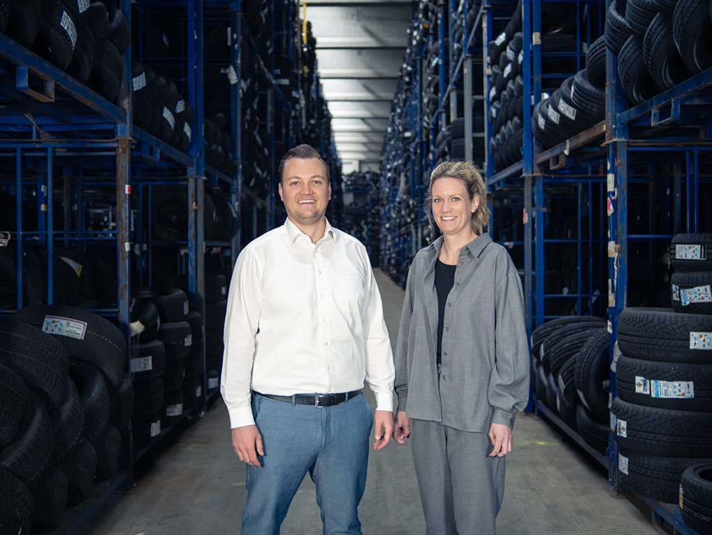 Sabrina und Marc Straub Reifen Großhandel Reifen Straub Team